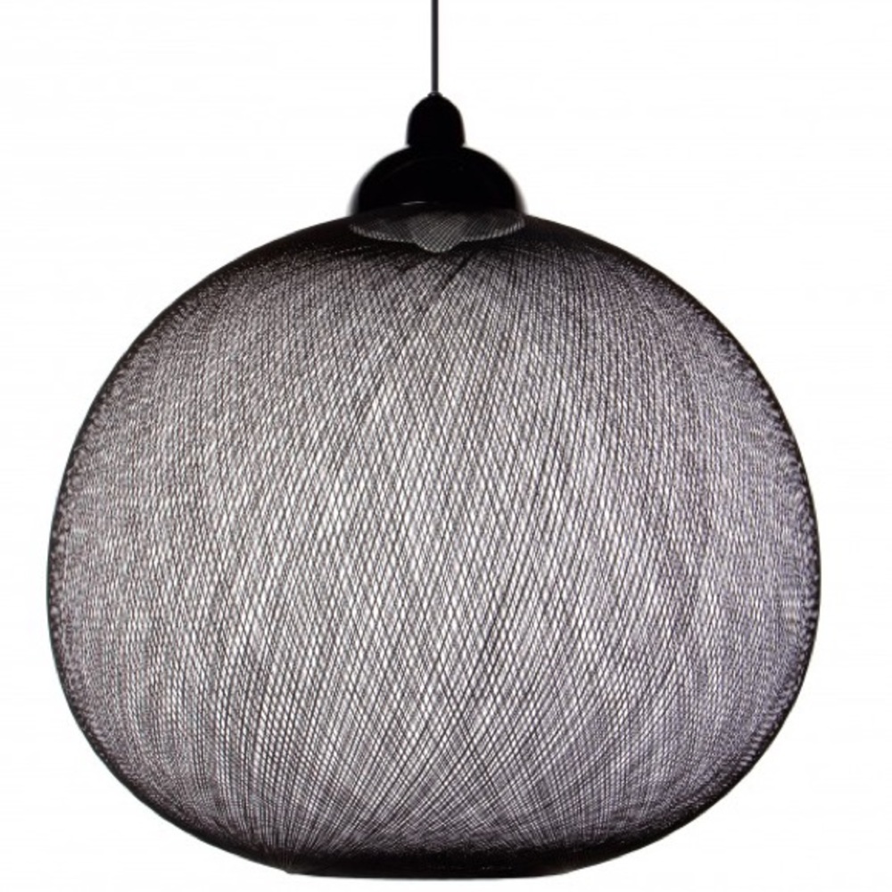 Moooi Black Non Random Pendant Light Suspension Lamp. NWT